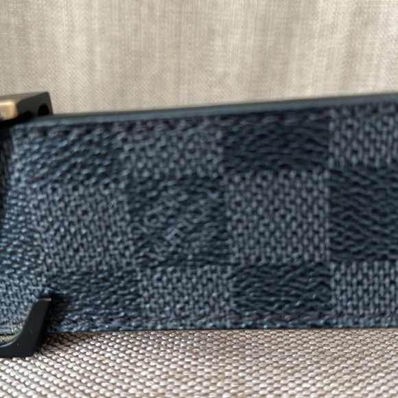 Authentic Louis Vuitton Damier Graphite Belt M9808 90/36 - Picture 3 of 8